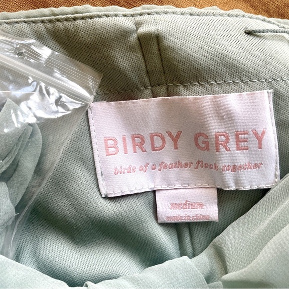 Birdy Grey Convertible Grace Dress (Chiffon Sage, Size Medium) - Picture 4 of 6